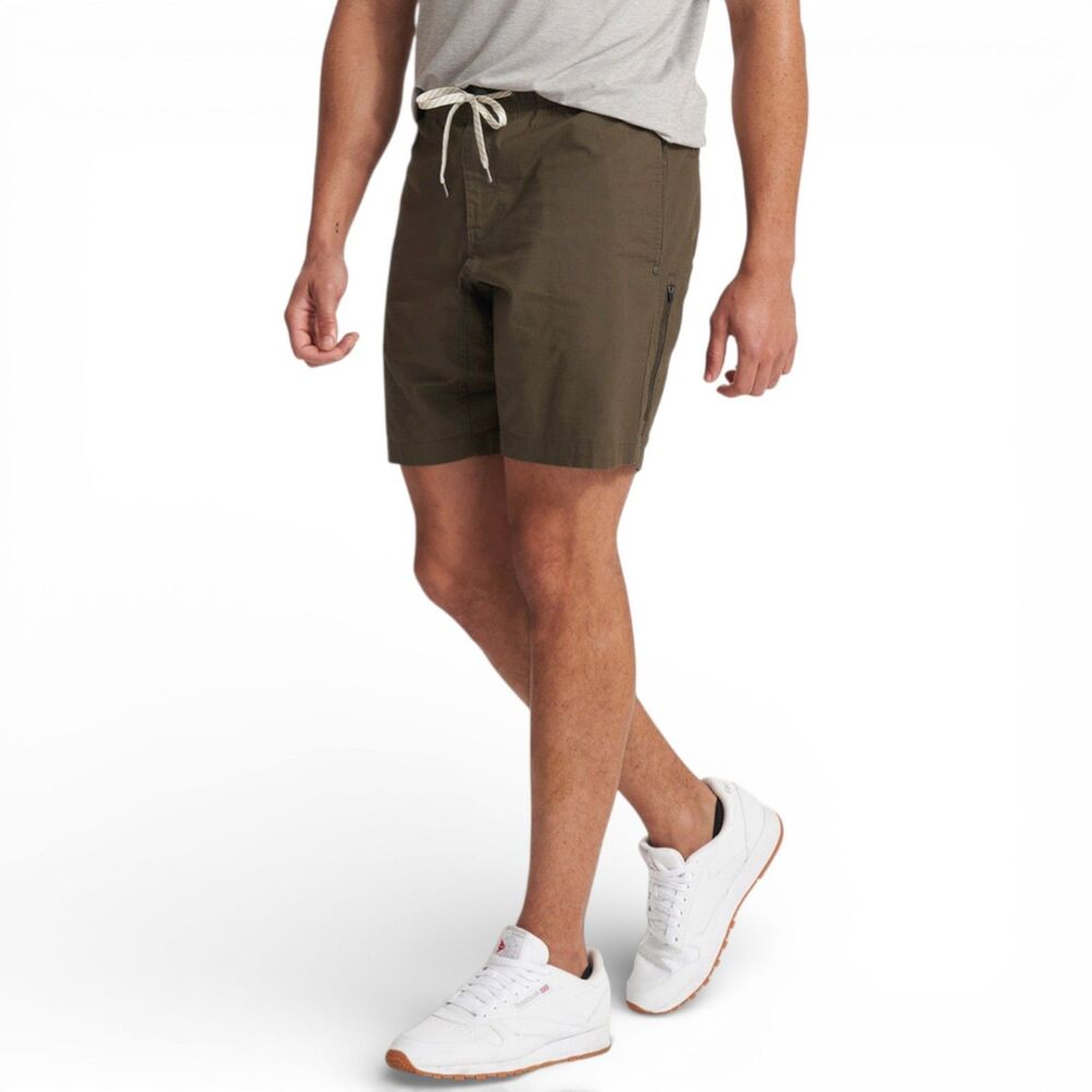 Vuori Men's Organic Cotton Ripstop Shorts Dark Oregano Large